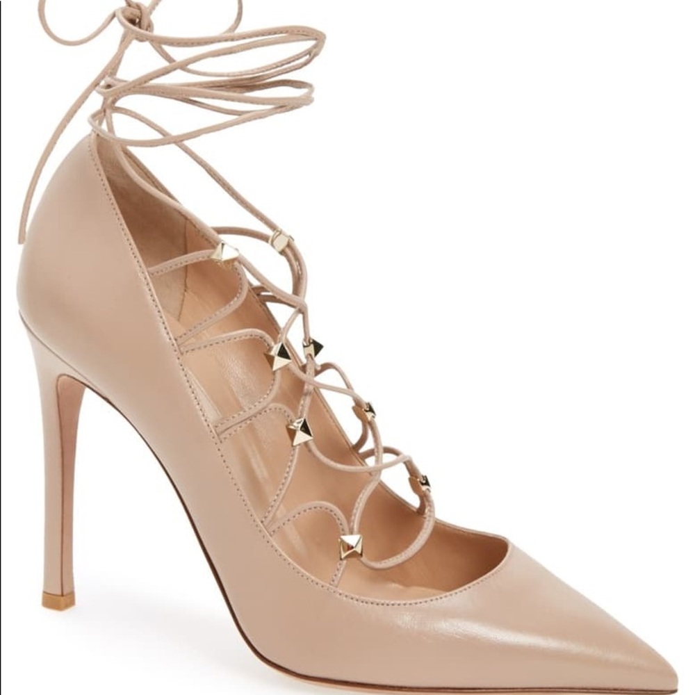 Valentino Lace Up Pumps